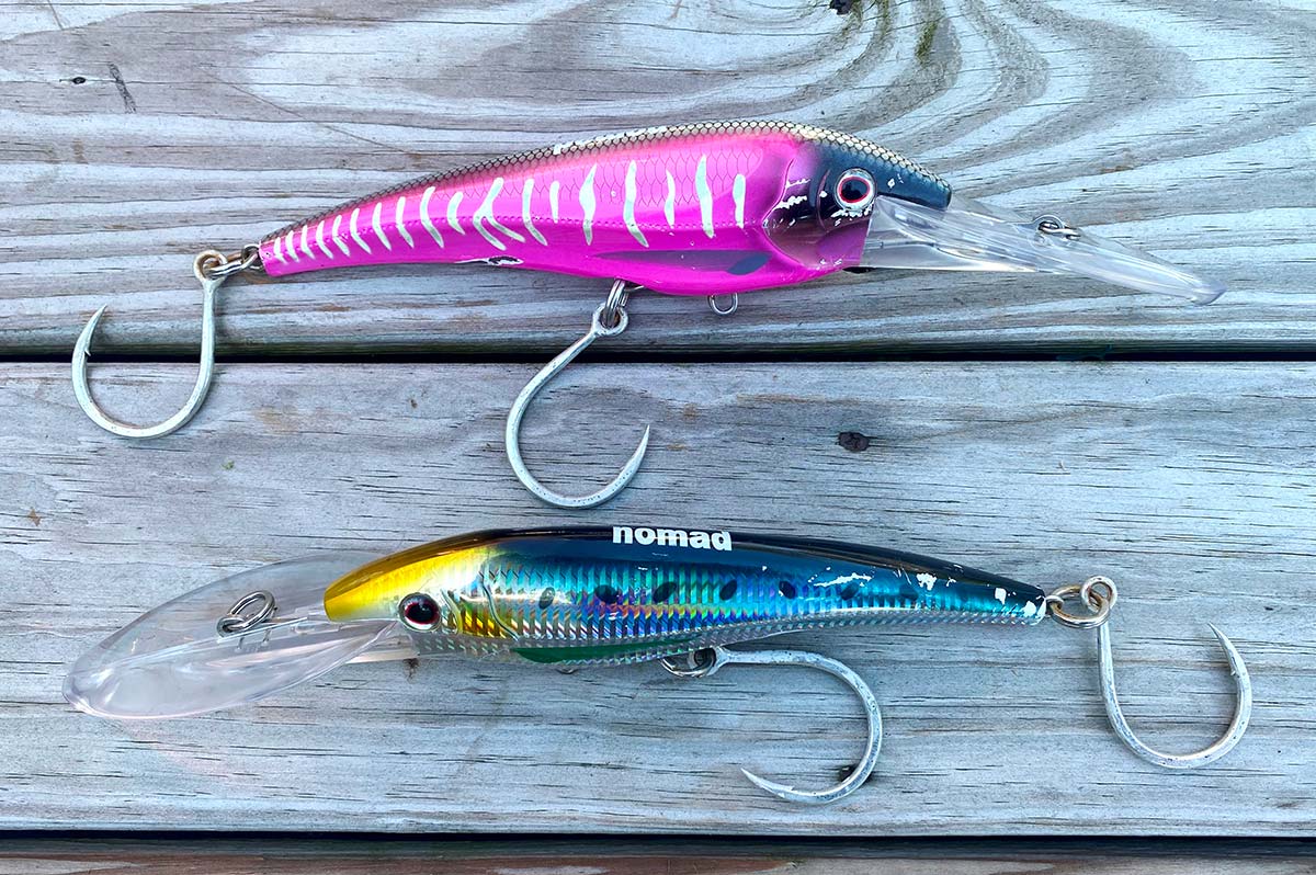 MagBay Lures High Speed Tournament Wahoo Trolling Lure Set + Bag & Cable  Rigged 