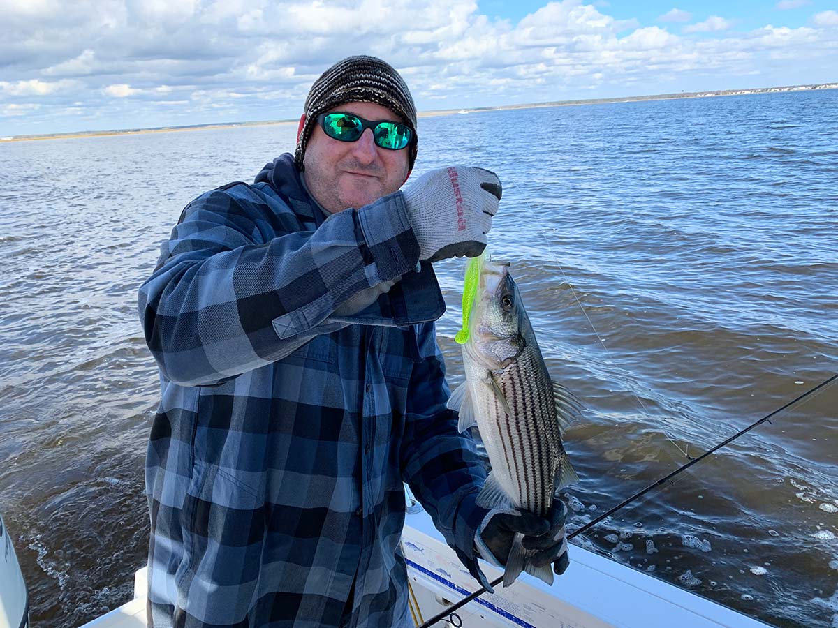 Hired a guide to take me Striper fishing, may not have caught a lot but he  really helped improve my cast. (NH) : r/flyfishing