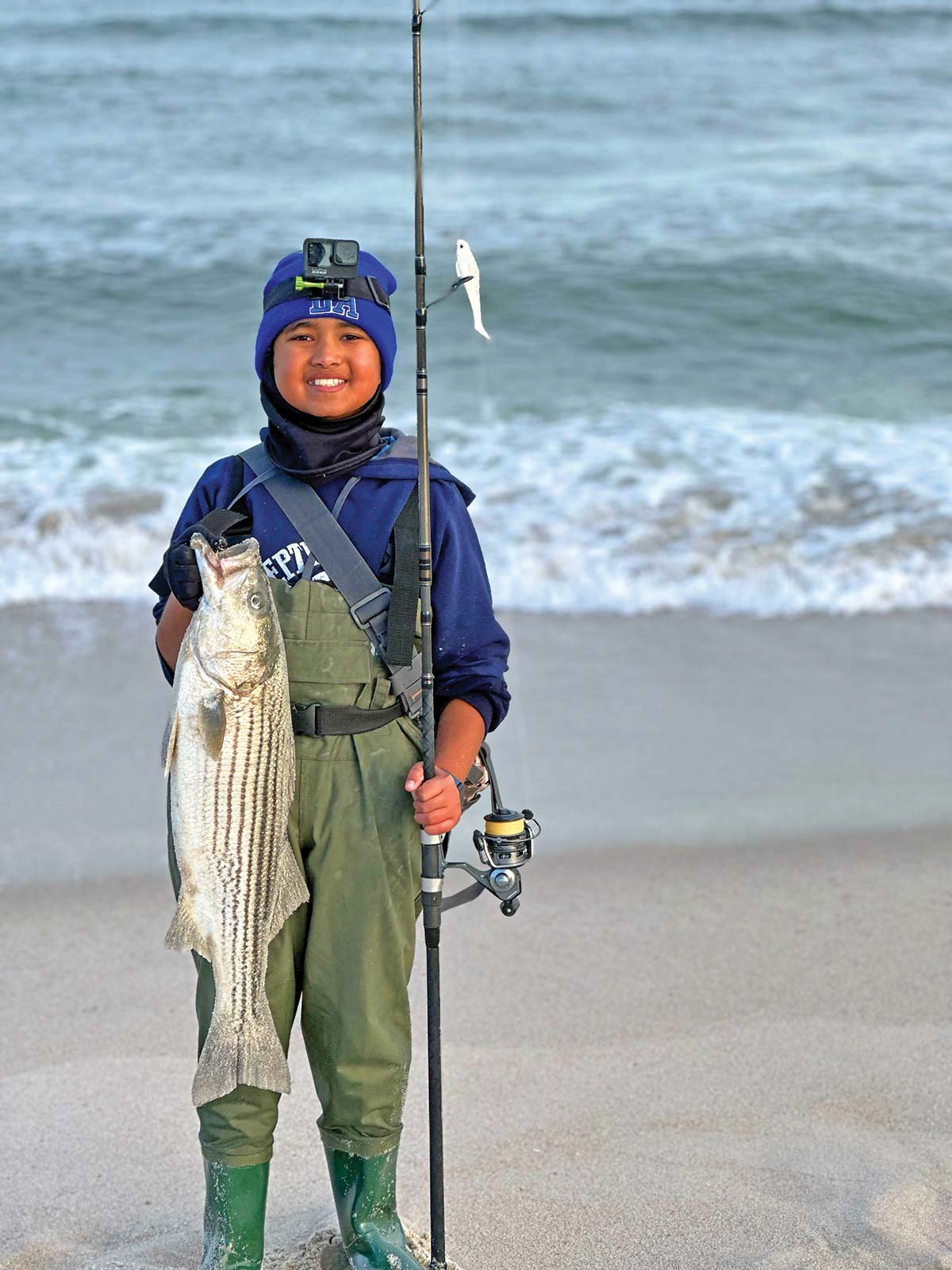 keeper halibut and a short White Sea bass from the surf! : r/SurfFishing