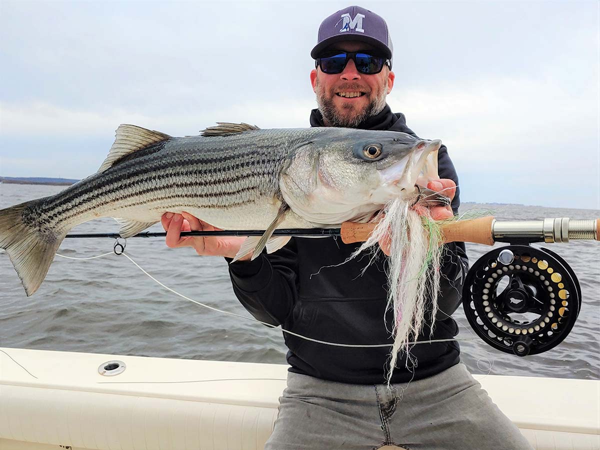 Raritan Bay: Coldwater Stripers On The Fly - The Fisherman