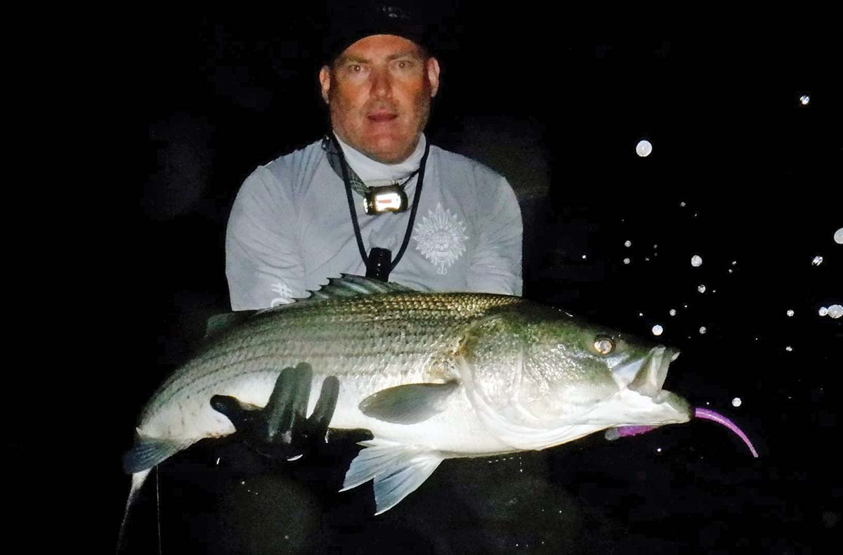 Catching Stripers Deep Into the Night - Anglers Journal - A