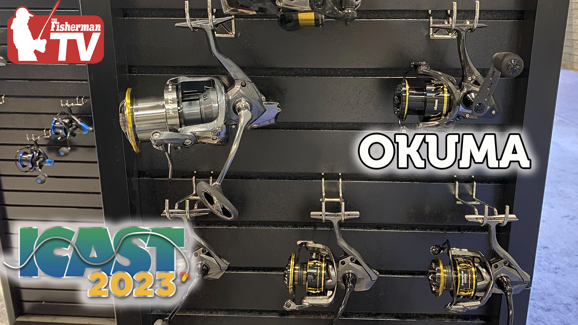 ICAST New Product Review- New Okuma Spinning Reels and Sizes - The