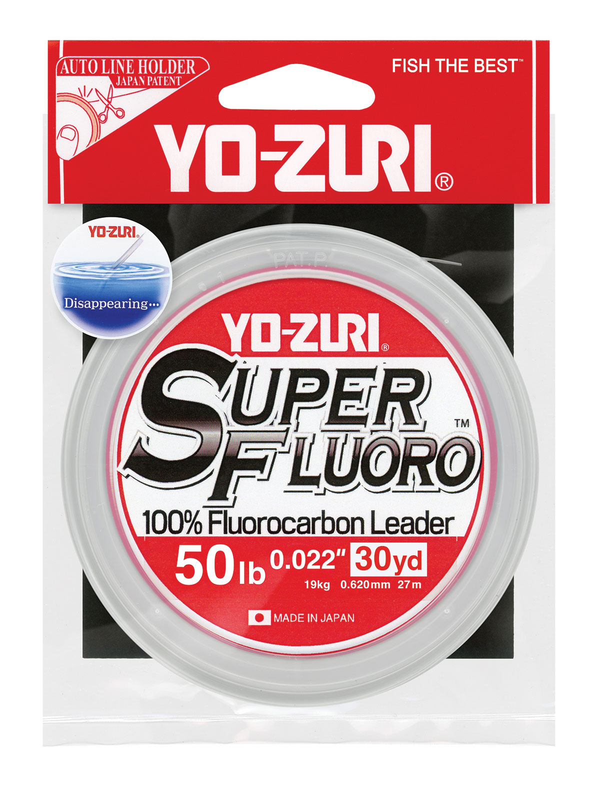 Vicious Fishing Crystal Clear 100% Japanese Fluorocarbon Fishing