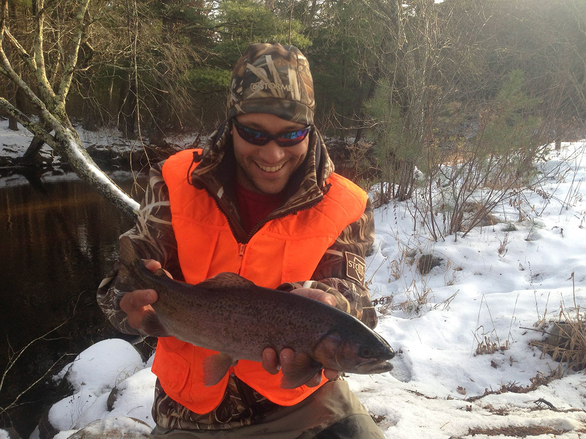 Wading Rivers: A Winter Spin On Trout - The Fisherman