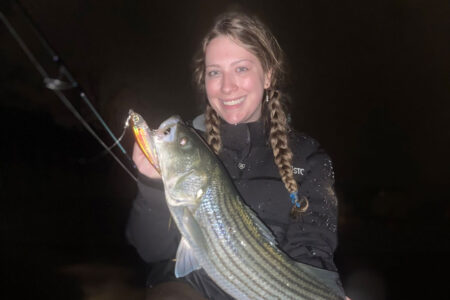 The BEST $3 lure Works Every Time on Striper Hybrids and White