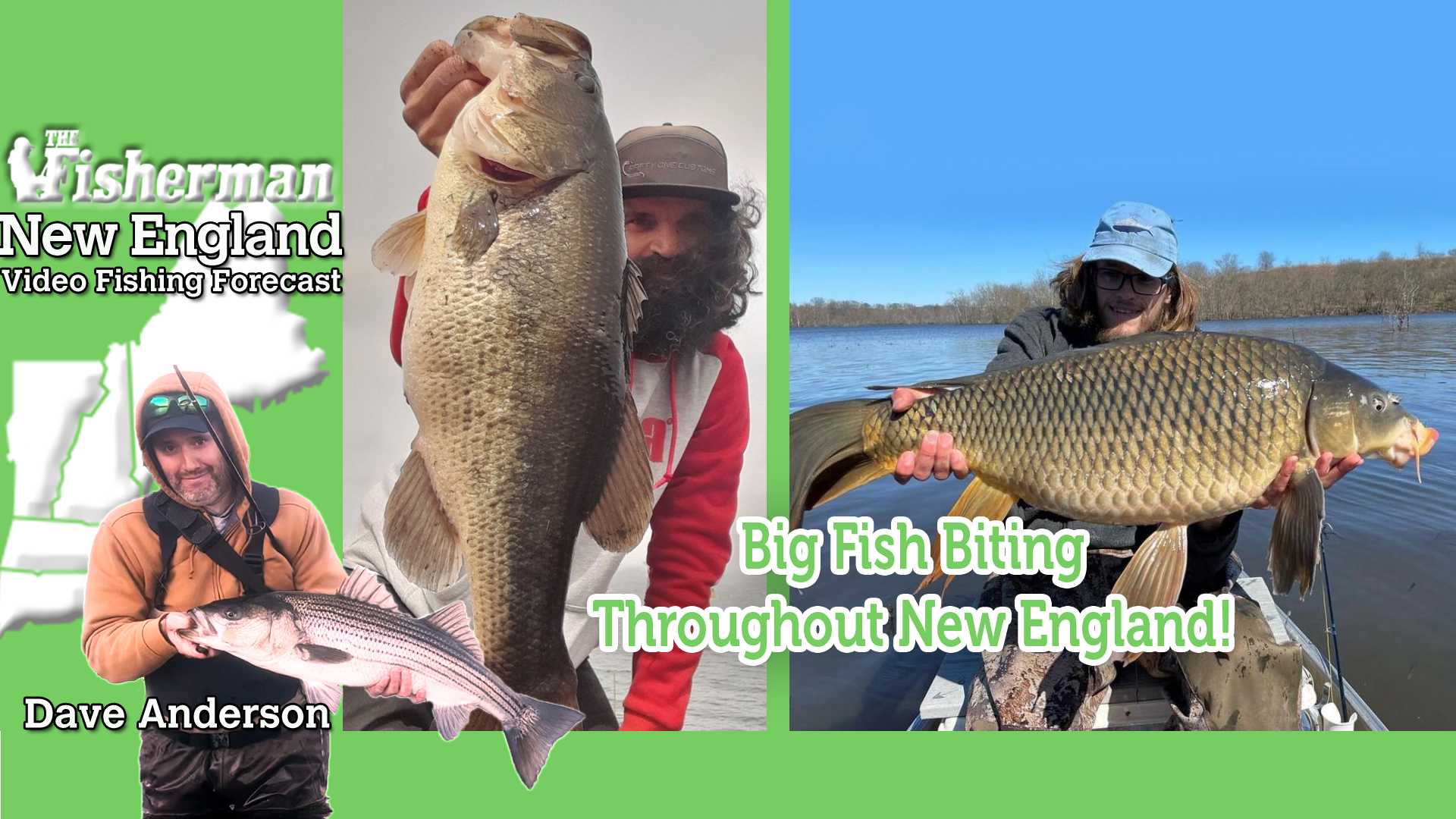 New England Video Fishing Forecast - April 4, 2024 - The Fisherman
