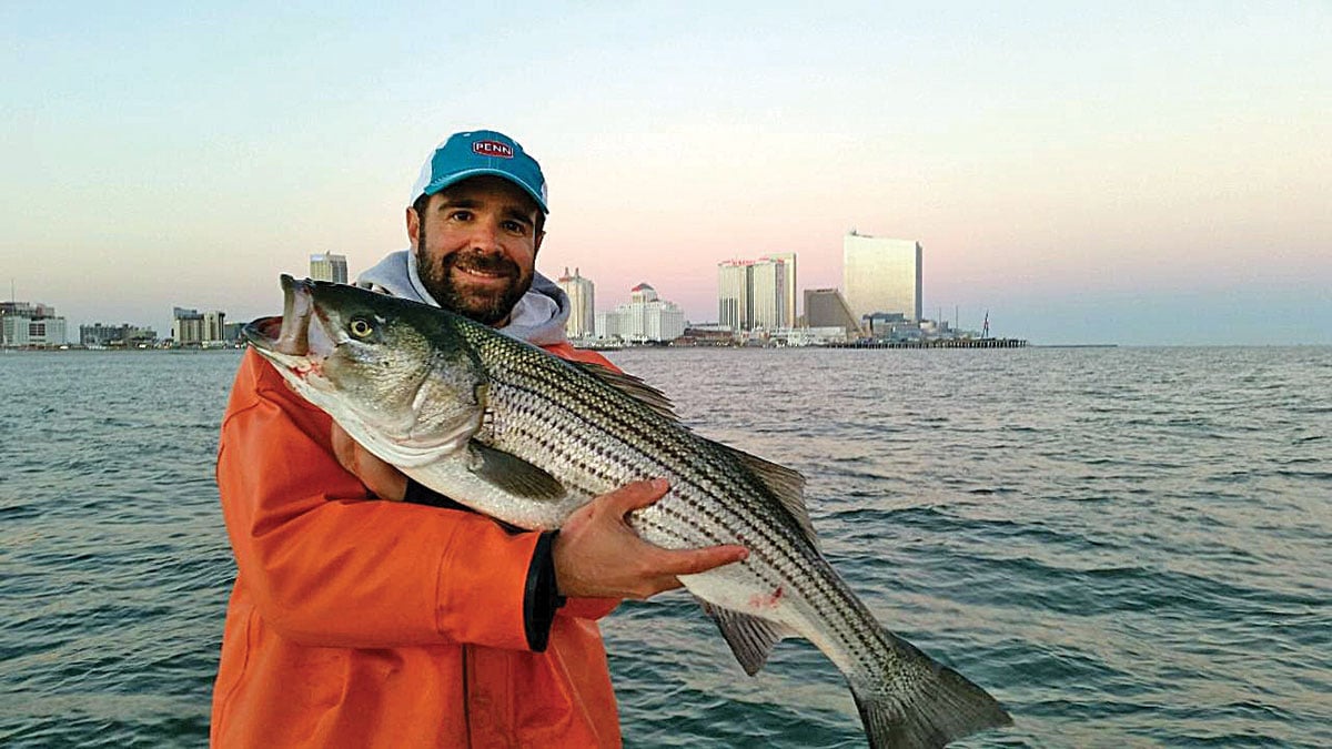 South Jersey Stripers Late Season, Early New Year Surprises The