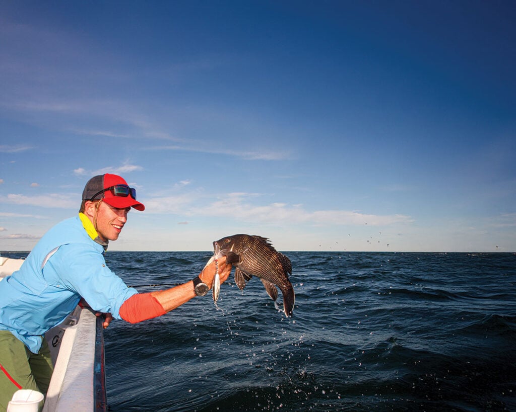 Diamond jigging